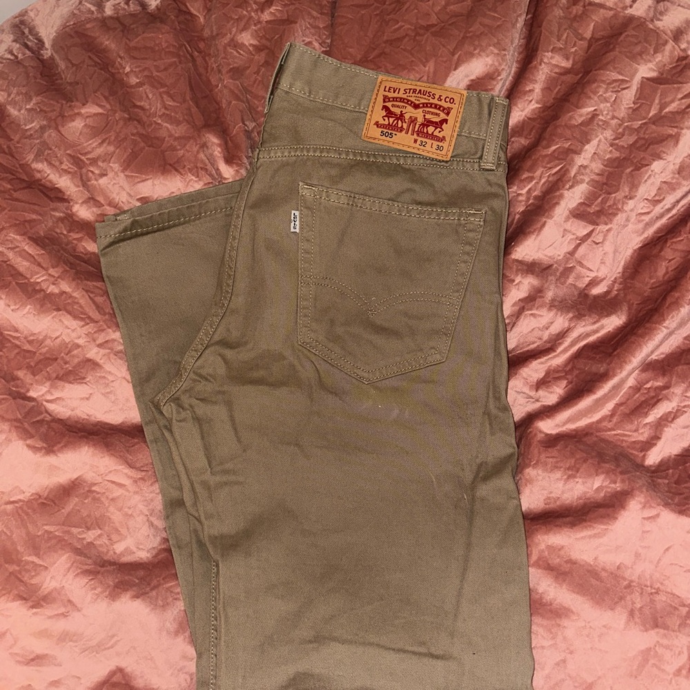 Levi's Tan Denim Pants